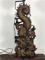 Vintage Dragon Lamp - Candeeiro Dragão Vintage