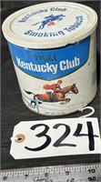 Vintage Mild Kentucky Club Tobacco Can