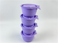 New Tupperware 650 ML Purple Mini Mixing Bowls