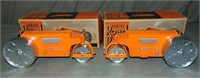 2 NMINT Boxed Hubley Road Rollers
