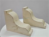 Pair of Architectural Wood Corbels