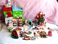 Lot of Christmas Ornaments & Decor