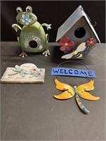 Garden Decor & birdhouses