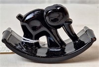 Elephant Ink Blotter, Black Glass