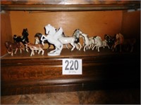 COLLECTION OF HORSES