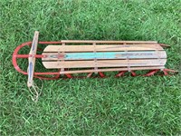 Vintage Sears Wood Sled