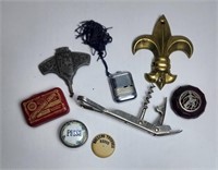 Small Antique Lot Odd Items