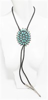 Jewelry Sterling Silver Bolo Tie Necklace