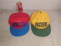 2 Casquettes NFL