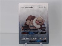 Pokemon Card Rare Silver Slaking GX