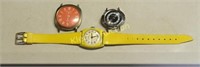 3 wind up watches mcm parts Or repair?