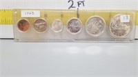 1965 Unc Coin Set