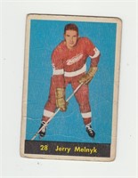 1960 Parkhurst Jerry Melnyk Hockey Card