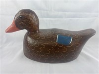 Hand Painted Duck Decoy