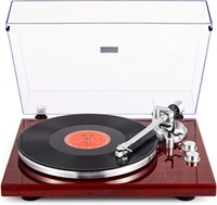 1 BY ONE Wireless Record Player Red