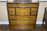 19th Century Campaign/Military Chest-Camphor Wood