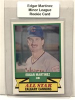 Edgar Martinez Rookie Card