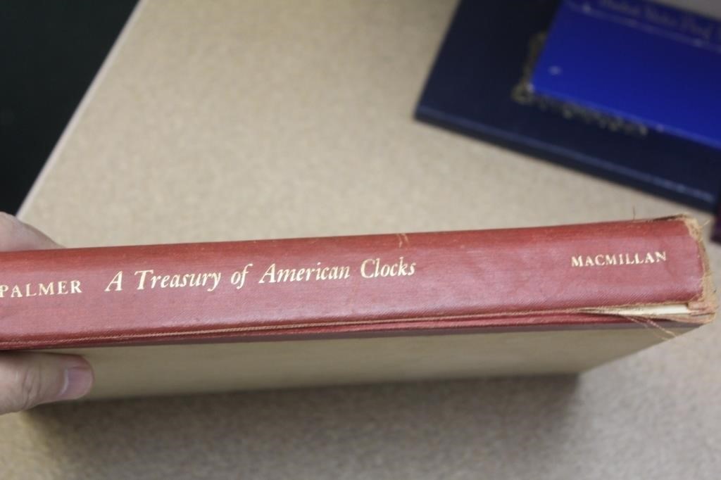 Hardcover Book: Treasure of American Clocks