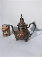 Théière Marocaine argentée - Moroccan teapot
