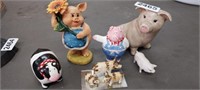 LOT OF PIG ITEMS