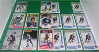 8x Steve Thomas RC - 8x Darryl Sittler Hockey Card
