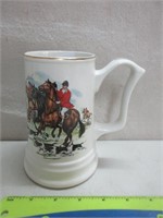 NICE VINTAGE RIDING MOTIF MUG