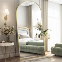 76"x34" Large Mirror Full Length, Arched Full