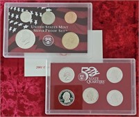 2001 U.S. Silver Proof Set