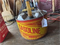 VINTAGE 2.5 GAL GASOLINE SUPER CAN