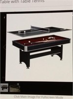 Hathaway spartan 6 foot pool table with table