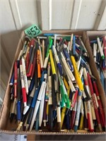 Assorted Pens and Pencils- Advertising