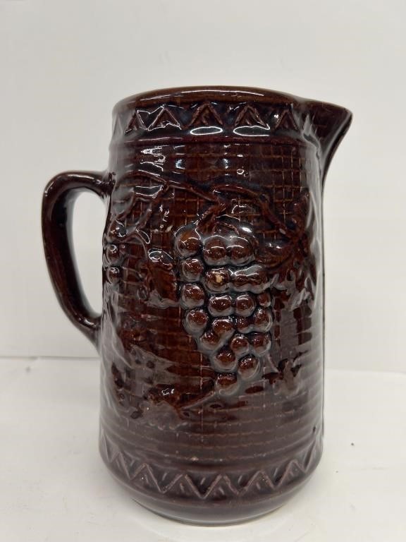 Pottery pitcher