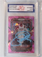 PAUL GEORGE AUTHENTIC AUTO CARD FSG