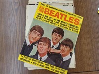 All About the Beatles 1964 Magazine   (badly worn)
