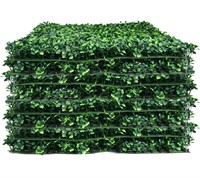 12 PIECES ARTIFICIAL GREENERY MAT UV PROTECTION