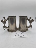 English Pewter Steins, "Raimond"