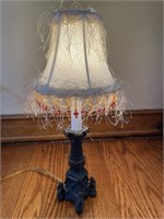 Petit Prayer Accent Lamp w/ Boa Shade