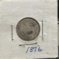 1876 Seated Silver Coin