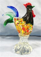 MURANO STYLE ART GLASS ROOSTER