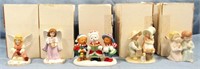 5-VINTAGE PORCELAIN FIGURES*BRONSON COLLECTIBLES