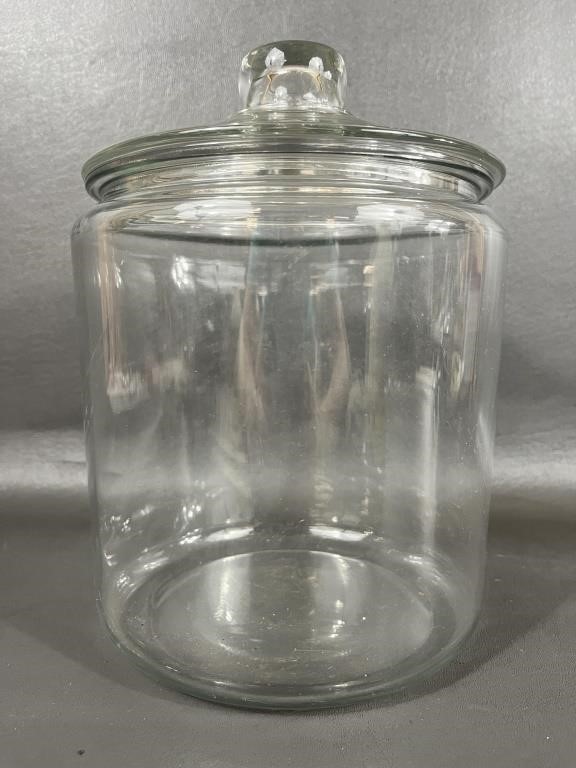Anchor Hocking Glass Lidded Jar