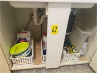 Under sink contents