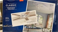 HarborBreeze classic white finish ceiling fan 52