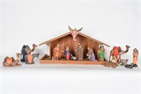 Vintage Nativity Scene