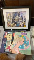 Mixed lot - Disney print with 3-D characters,