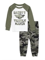 2-PC BABY DADDY'S TROUBLE MAKER- 12-18 MONTH