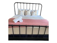 Wrought Iron King Bed Includes Mattress