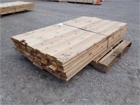 Qty Of 5/4 In. x 4 In. x 6 Ft. Low Grade Western