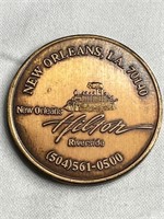 New Orleans Hilton Riverside Coin