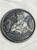 Poseidon Sovereign of The Seas Mardi Gras Coin